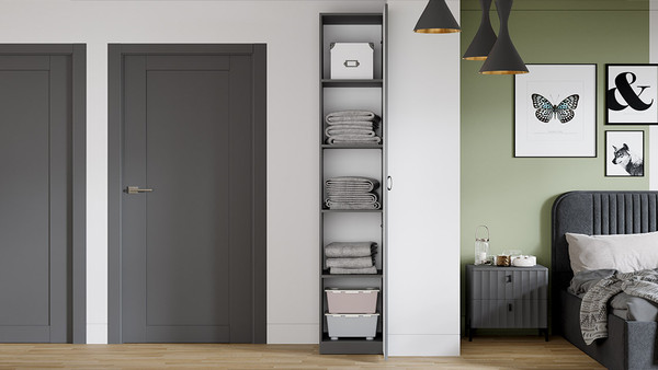 Шкаф-пенал ТриЯ Тиффани для белья