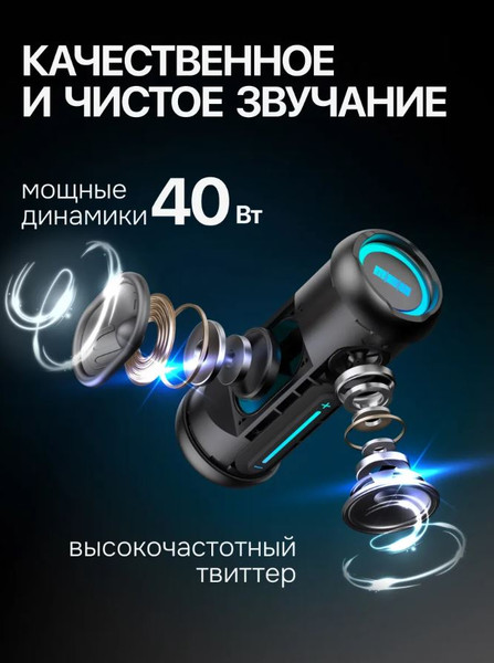 Портативная колонка MEG SCB40BL