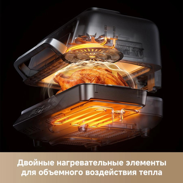 Аэрогриль Trouver Indoor Air Fry Grill IG20 Pro (черный)