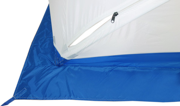 Палатка Пингвин Shelters Призма Композит 1-слойная 185x185 (белый/синий)