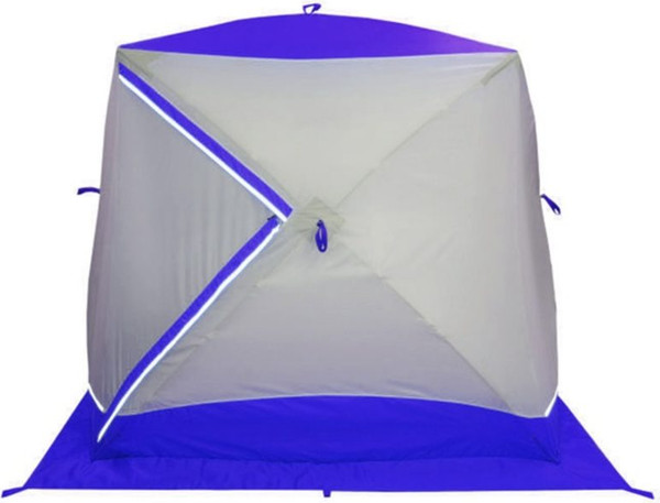 Палатка Пингвин Shelters Призма Brand New 200x185 Композит (белый/синий)