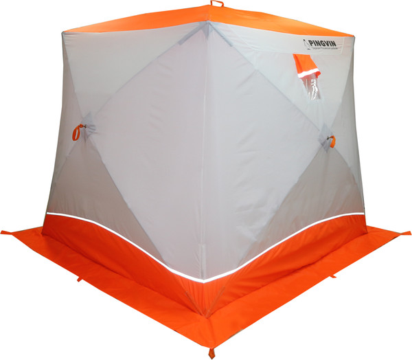 Палатка Пингвин Shelters Призма Brand New 200x185 Композит (белый/оранжевый)