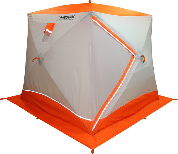 Палатка Пингвин Shelters Призма Brand New 200x185 Композит (белый/оранжевый)