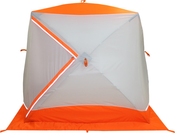 Палатка Пингвин Shelters Призма Brand New 200x185 Композит (белый/оранжевый)