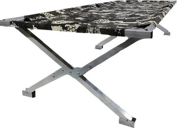 Раскладушка Пингвин Shelters Складная алюминиевая в чехле 185x65 / 00401 - фото