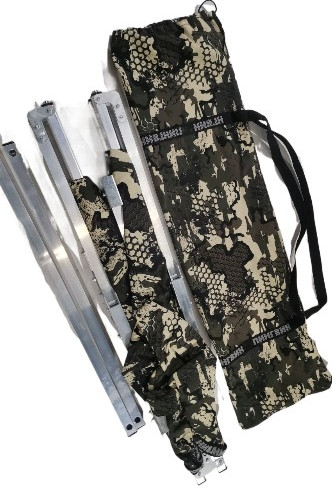 Раскладушка Пингвин Shelters Складная алюминиевая в чехле 185x65 / 00401