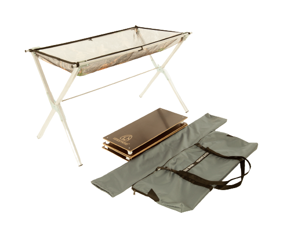 Стол складной Пингвин Shelters Алюминиевый в чехле