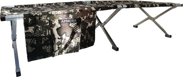 Раскладушка Пингвин Shelters Армеец с органайзером 195x75 / 01446