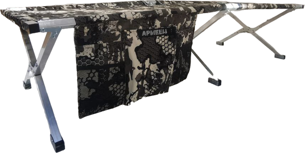 Раскладушка Пингвин Shelters Армеец с органайзером 195x75 / 01446