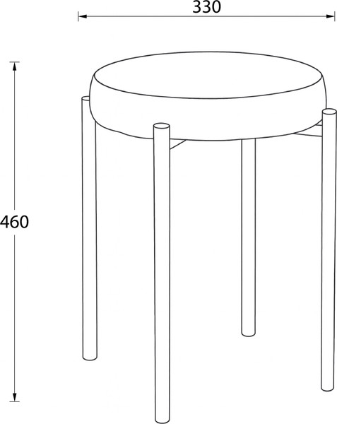 Табурет Мамадома BOB