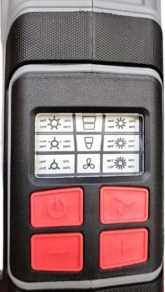 Строительный фен Wumax HLG-2000 LCD / 5717252110