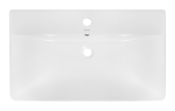 Тумба с умывальником Brevita Cascade 80 / CAS-09080-011Я+RCW-141880WH