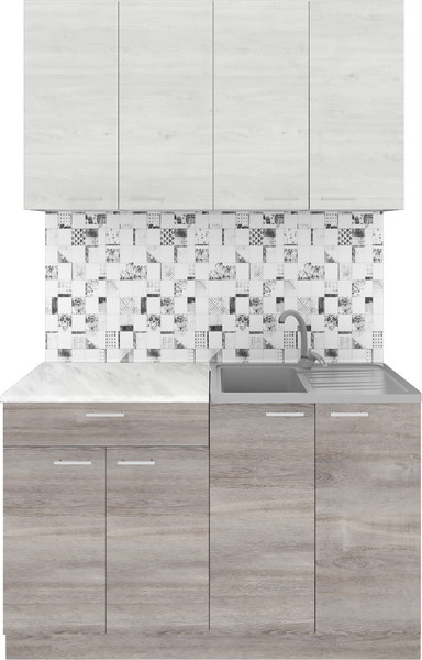 Кухонный гарнитур Агута Альфа 1.2 без столешницы - фото