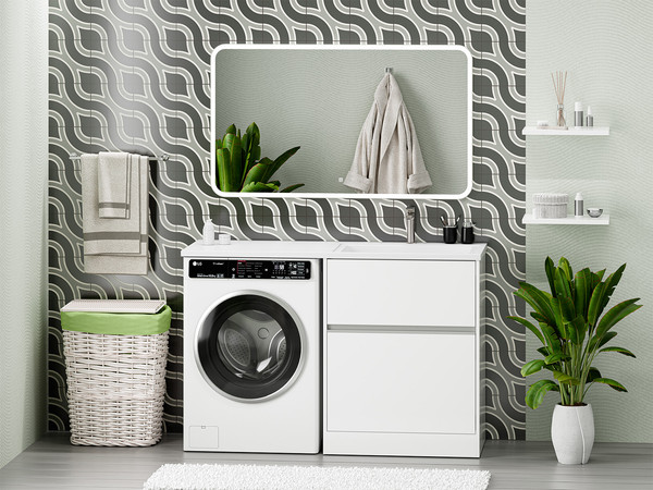 Тумба с умывальником Misty Ингрид 70 / П-Инг01070-012Я+5217120 - фото