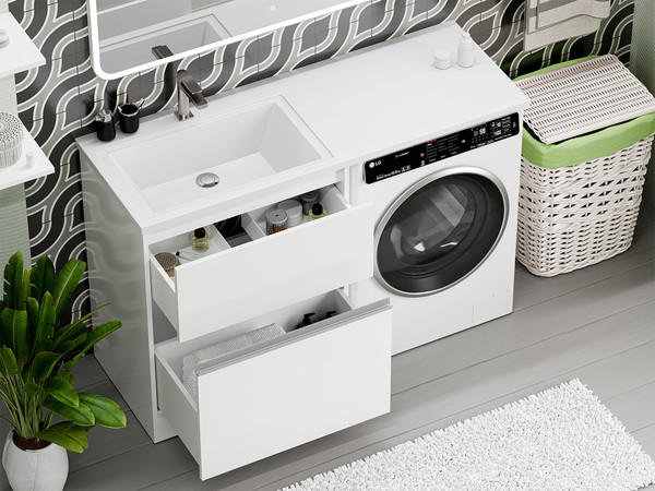 Тумба с умывальником Misty Ингрид 70 / П-Инг01070-012Я+5218130