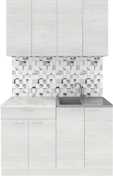 Кухонный гарнитур Агута Альфа 1.2 без столешницы - фото