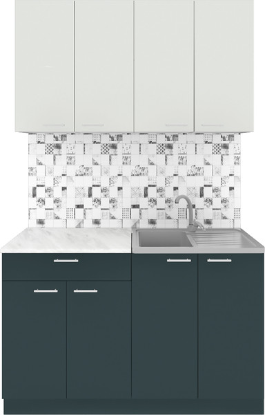 Кухонный гарнитур Агута Альфа 1.2 без столешницы - фото