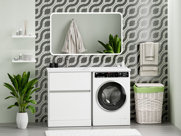 Тумба под умывальник Misty Ингрид 70 / П-Инг01070-012Я - фото