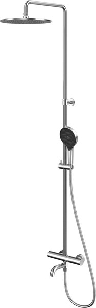 Душевая система со смесителем Whitecross Y1234TOPNIB - фото