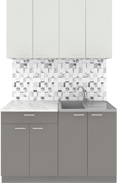 Кухонный гарнитур Агута Альфа 1.2 без столешницы - фото