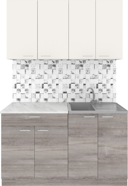 Кухонный гарнитур Агута Альфа 1.5 без столешницы - фото