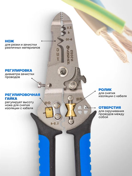 Плоскогубцы Forsage F-6806N