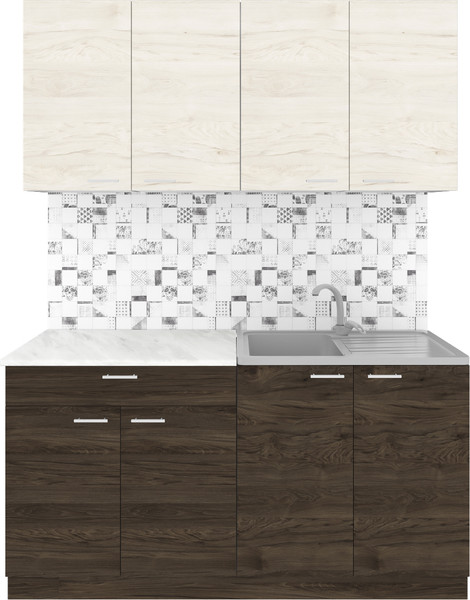 Кухонный гарнитур Агута Альфа 1.6 без столешницы - фото