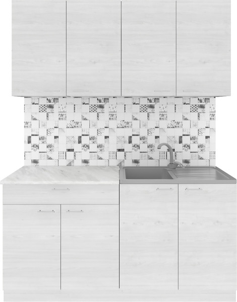 Кухонный гарнитур Агута Альфа 1.6 без столешницы - фото