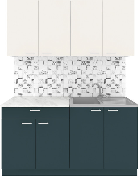 Кухонный гарнитур Агута Альфа 1.6 без столешницы - фото