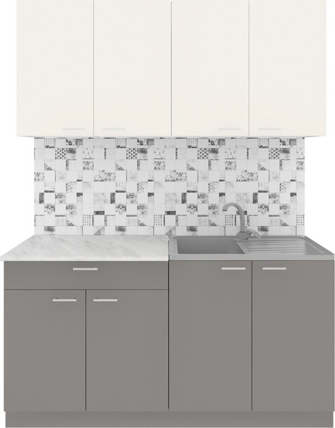 Кухонный гарнитур Агута Альфа 1.6 без столешницы - фото