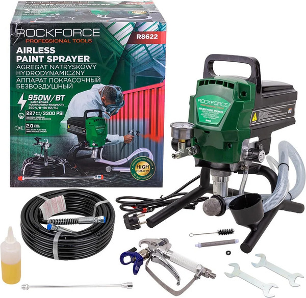 Краскопульт безвоздушный RockForce RF-R8622