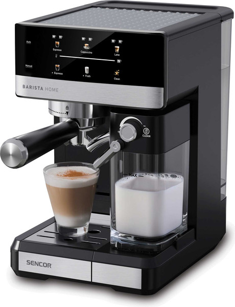 Кофеварка эспрессо Sencor SES 4060 BK - фото