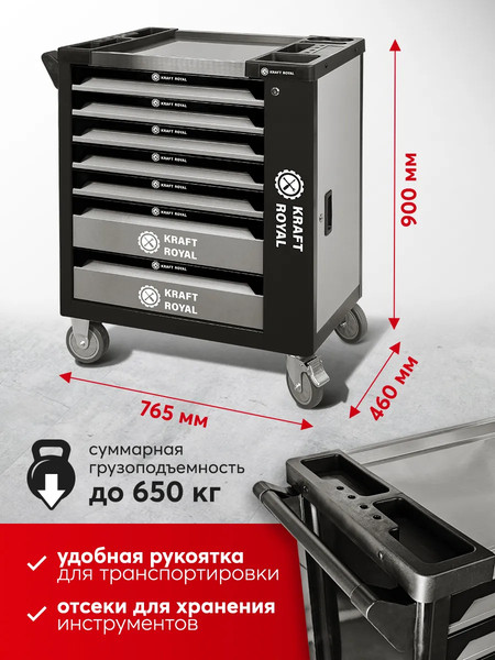 Универсальный набор инструментов ForceKraft FK-55313