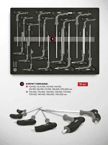 Универсальный набор инструментов ForceKraft FK-55313