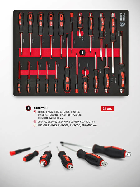 Универсальный набор инструментов ForceKraft FK-55314