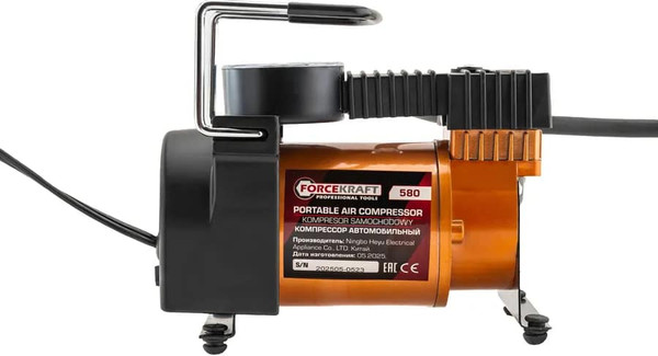 Автомобильный компрессор ForceKraft FK-580