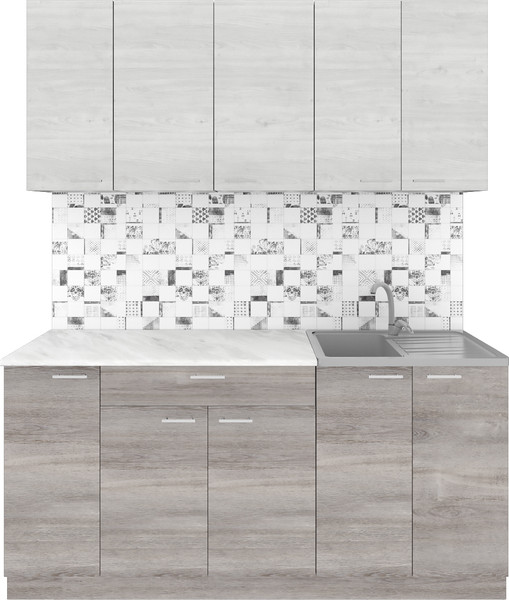 Кухонный гарнитур Агута Альфа 1.7 без столешницы - фото