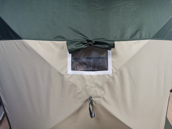 Палатка Пингвин Shelters Всесезонная двускатная 200x190 / 11752 (хаки/бежевый)