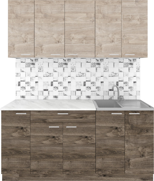 Кухонный гарнитур Агута Альфа 1.7 без столешницы - фото