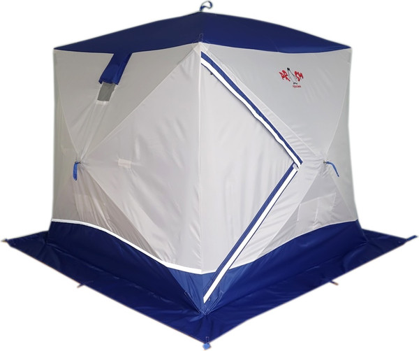 Палатка Пингвин Shelters Призма Премиум 1-слойная 215x215 Композит (белый/синий)