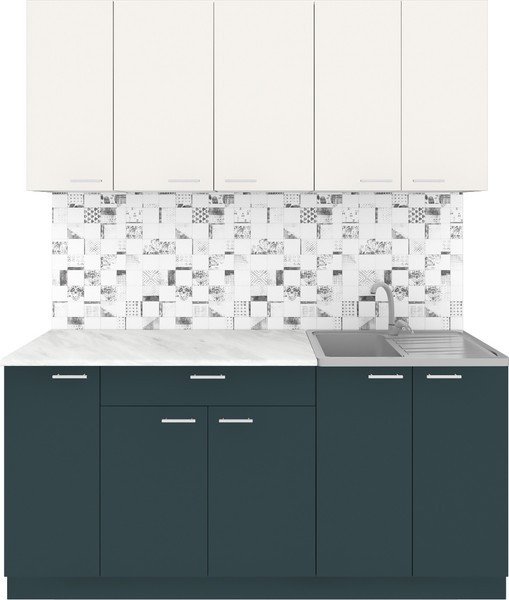 Кухонный гарнитур Агута Альфа 1.7 без столешницы - фото