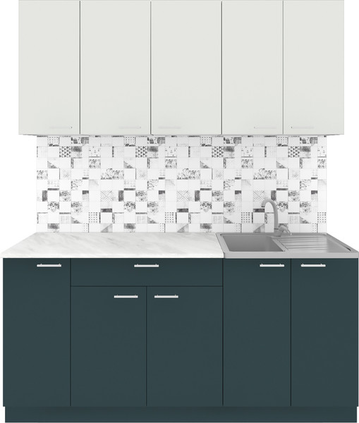 Кухонный гарнитур Агута Альфа 1.7 без столешницы - фото