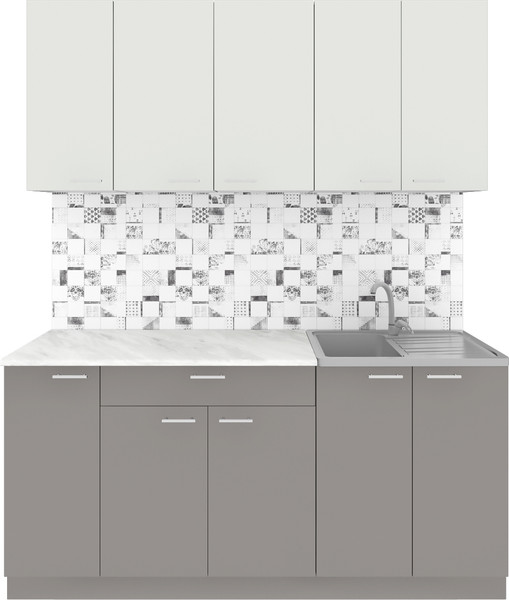 Кухонный гарнитур Агута Альфа 1.7 без столешницы - фото