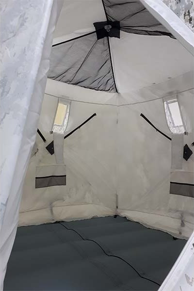 Палатка Пингвин Shelters Призма Премиум 230 2-слойная Армеец Композит