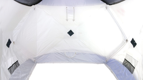 Палатка Пингвин Shelters Big Twin 2-слойная 400x215 Композит (белый/синий)