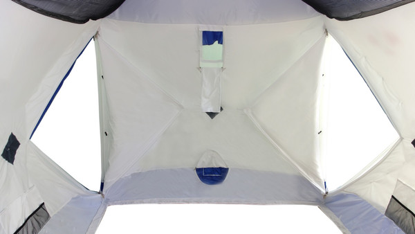 Палатка Пингвин Shelters Big Twin 2-слойная 400x215 Композит (белый/синий)