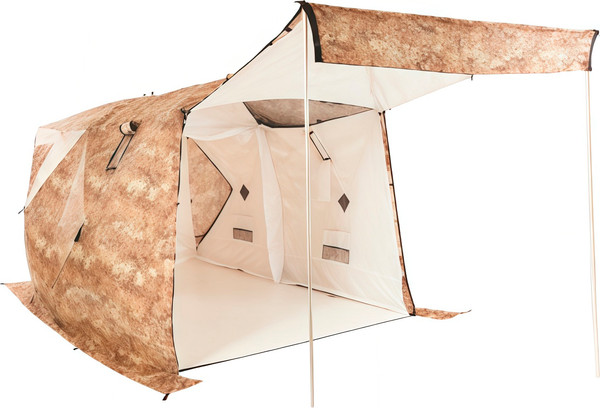 Палатка Пингвин Shelters Big Twin КМФ 2-слойная 400x215 (камуфляж) - фото