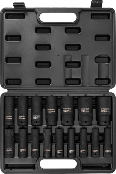 Набор головок слесарных Everforce EF-4167-5MPB