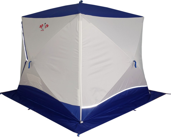 Палатка Пингвин Shelters Шелтерс Премиум 1-слойная 215x215 (белый/синий)