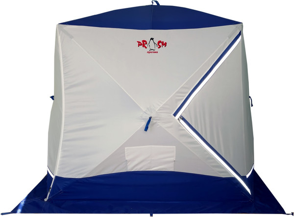 Палатка Пингвин Shelters Шелтерс Премиум 1-слойная 215x215 (белый/синий)